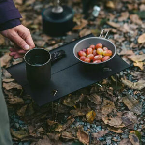 Durable Aluminum Alloy Camping Table Rustproof Sturdy for Outdoor Adventures