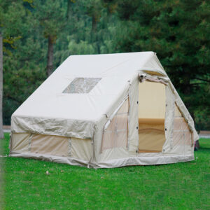 Waterproof 6.3m² Inflatable Tent House: Outdoor Ridge Tent with Large Space Portable Foldable Oxford Material With Big Door