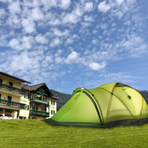 Flysheet:40D R/S Nylon Plaids,PU2000mm,Waterproof Seam Tape Inner Tent:40D R/S Nylon Plaids Mesh:High Density Mesh Floor:100D Nylon Fabric,PU4000mm,Waterproof Seam Tape Color:Apple Green Frame:Aluminum Alloy Peg:Aluminum Net Weight:3.9kg