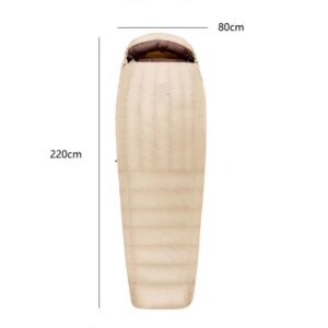 Wildrex lightweight outdoor down Goose duck mummy sleeping bag