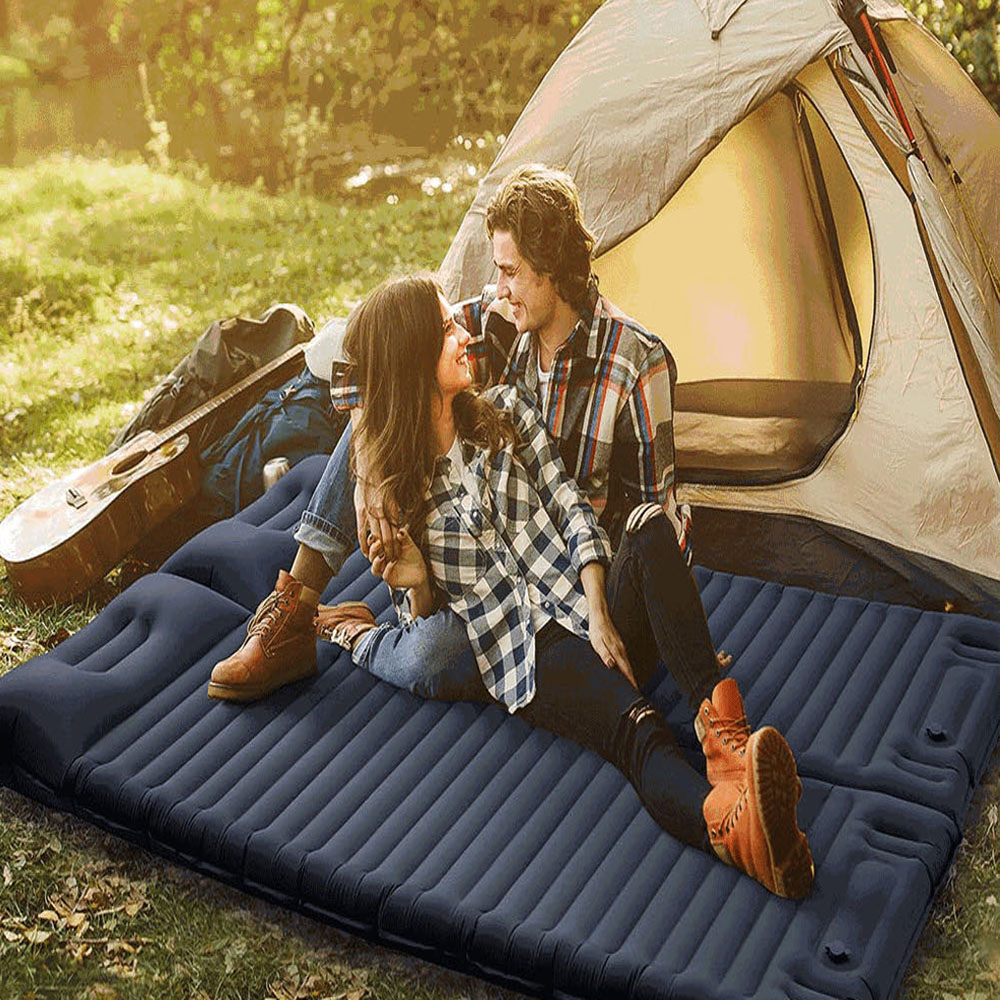 oudoor camping mettress with pillow