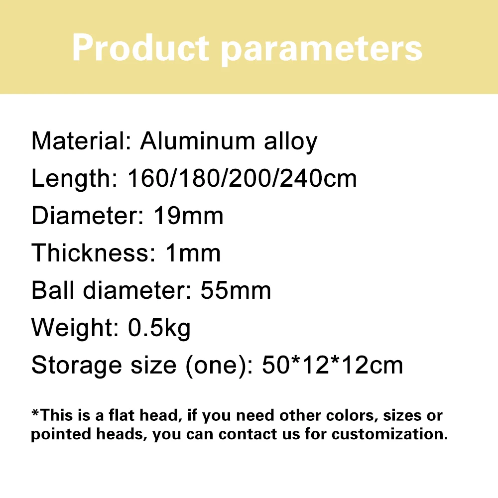 the description of beach tent pole