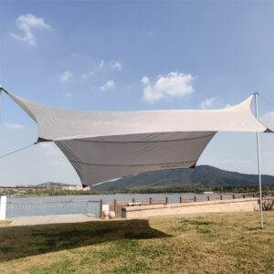 Waterproof Hammock Awning Beach Camping Portable Sunshade
