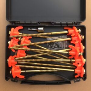 hexagonal screw pegs