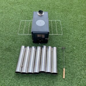 Wildrex EFNEW Iron camping outdoor wood stove