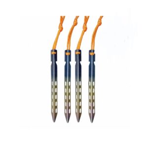 WildreX Pure titanium V-shaped tent floor nail
