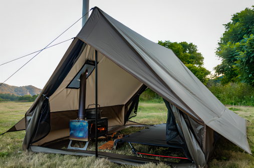 camping wood stove
