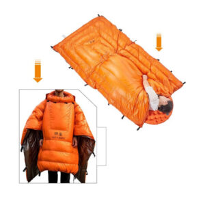 Outdoor down sleeping bag, ultralight Fill 600g duck down, indoor hiking, camping, winter warmth, multifunctional sleeping bag